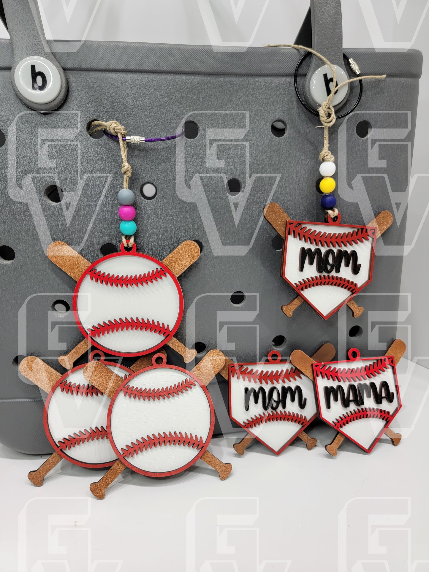 Baseball Bag Tag