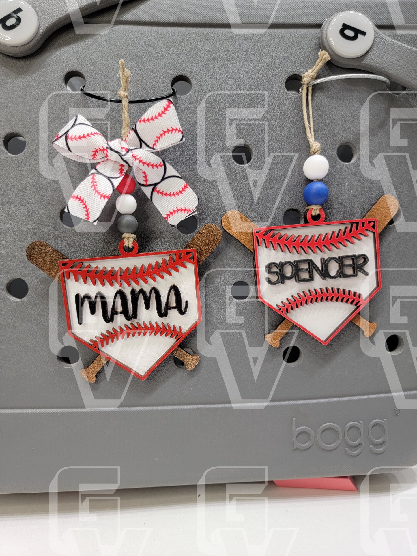 Baseball Bag Tag