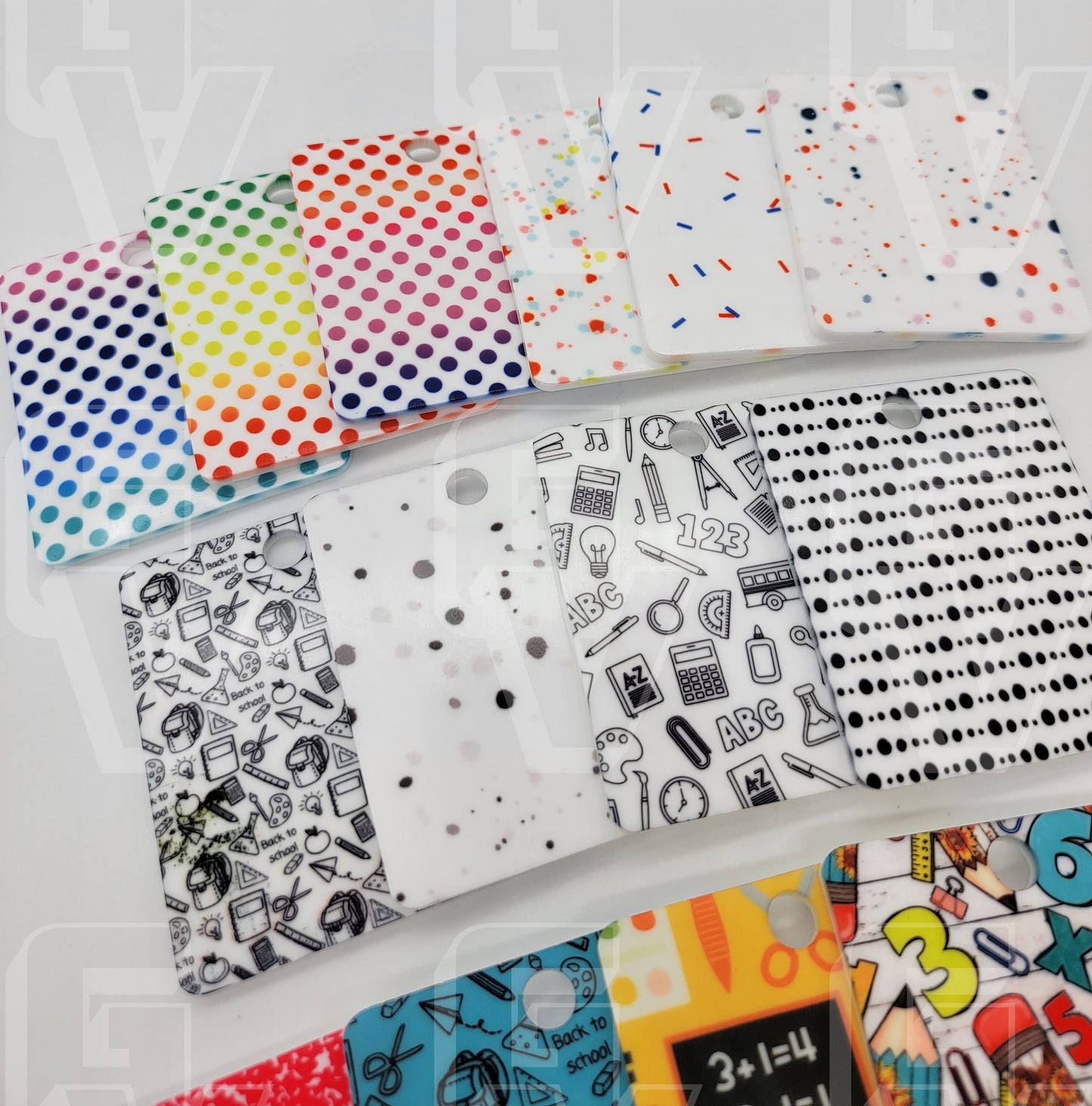 Teacher Hall Passes-Without Beads