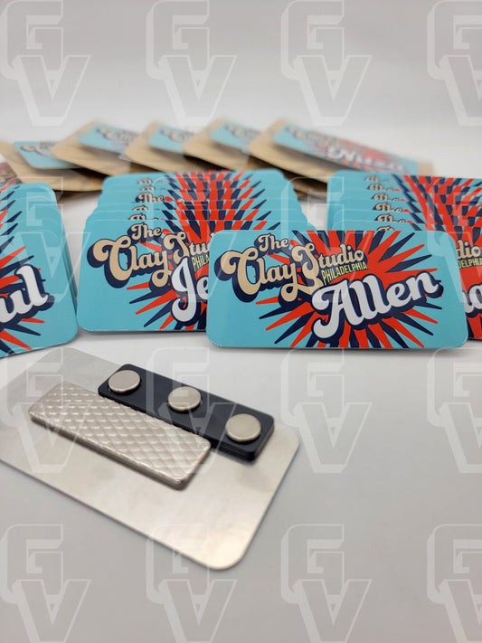 Custom Full Color Name Tags