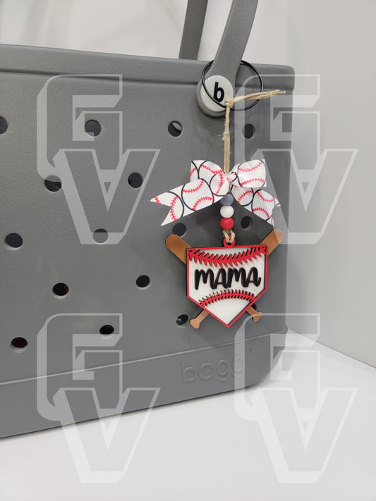 Baseball Bag Tag